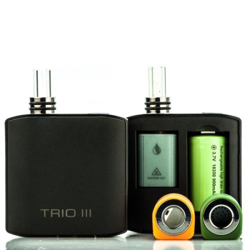 Original Aisvape TRIO 3 Dry Herb Wax Concentrate Vaporizer 900mAh free shipping